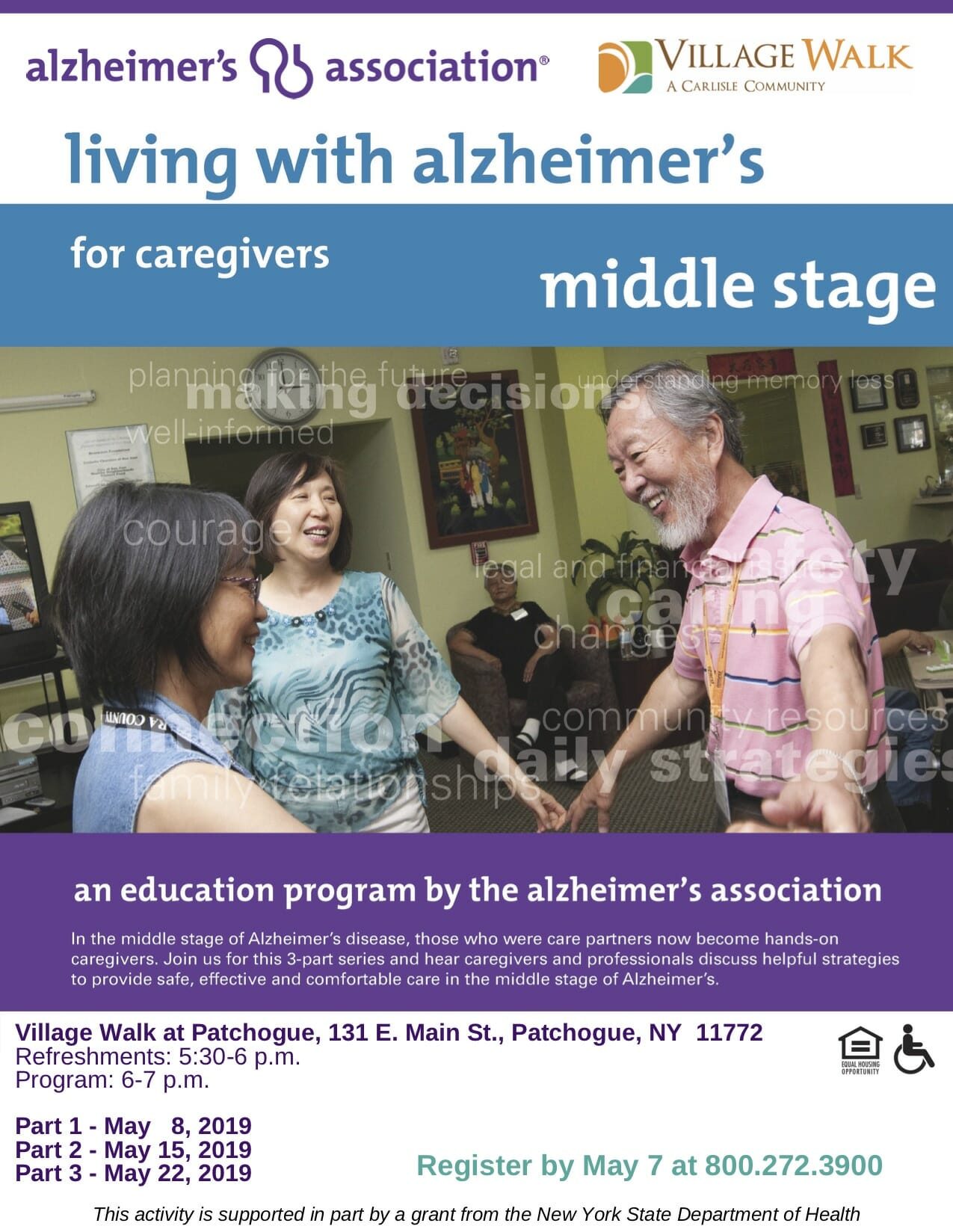 Middle stage alzheimer's flyer